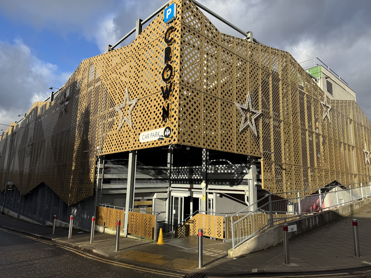 Crown Car Park in Ipswich